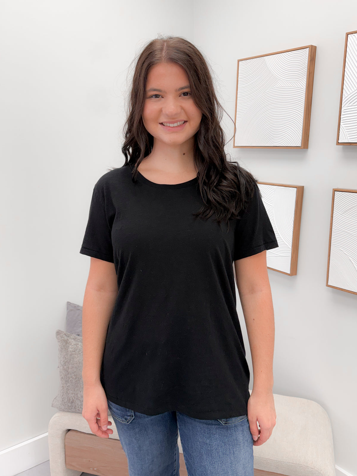 209 Tee in Black by Twenty Nine The Label