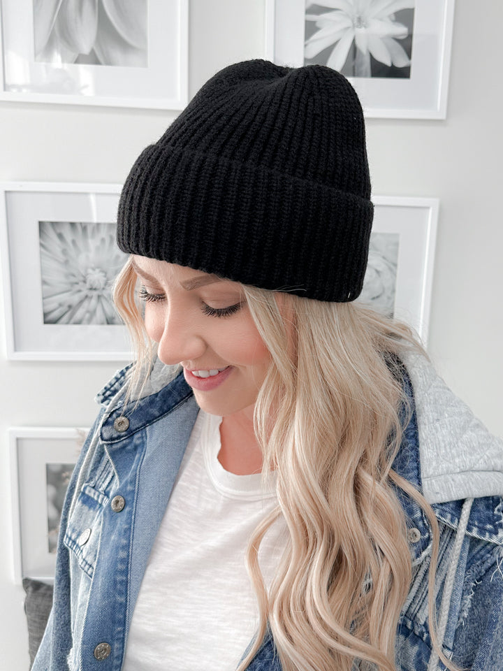 Boston Ribbed Beanie by C'est Moi