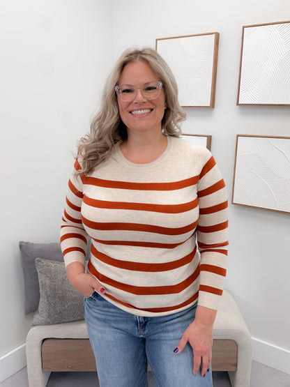 Jasper Sweater in Rust