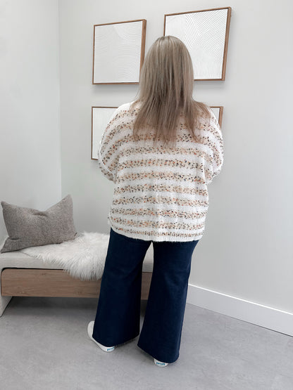 Specks Sweater in Ivory