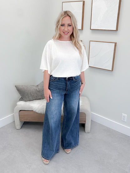 Maberly Top in Off White