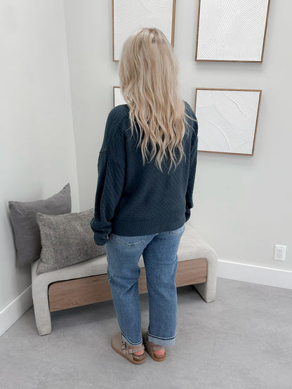 Gianna Sweater in Teal