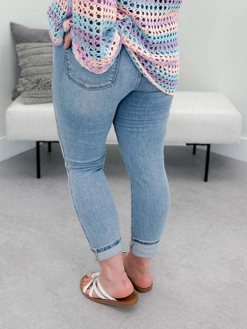 Marvel Tummy Control Skinny Jeans by Judy Blue