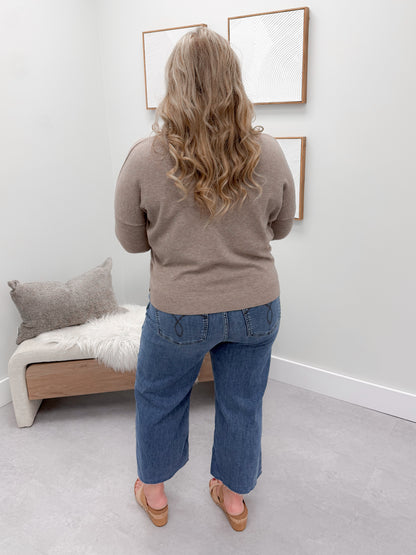 Destiny Sweater in Mocha