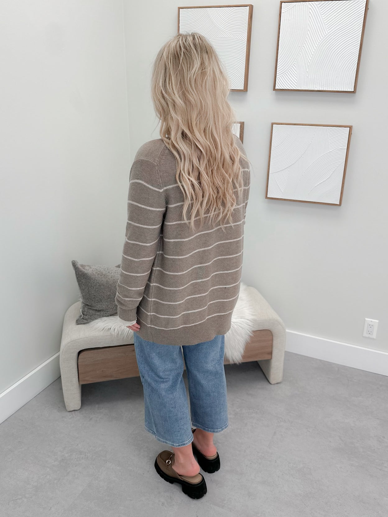 Dusk Cardigan in Mocha