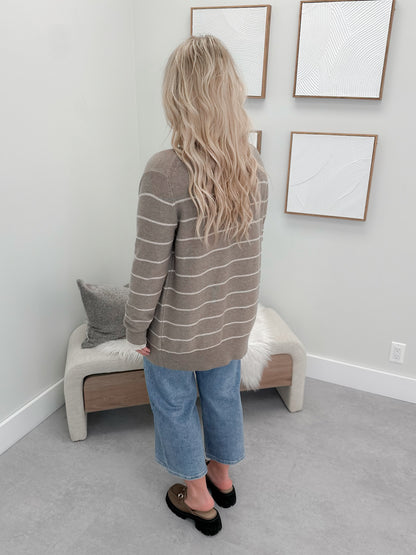 Dusk Cardigan in Mocha