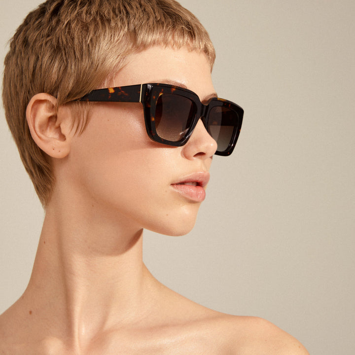 Jogli Sunglasses in Tortoise by Pilgrim