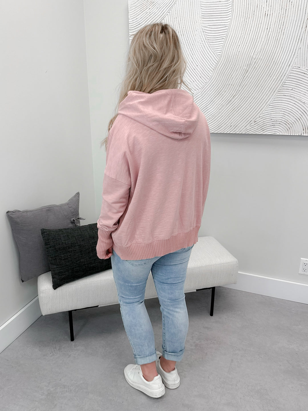 Darla Hoodie in Rose