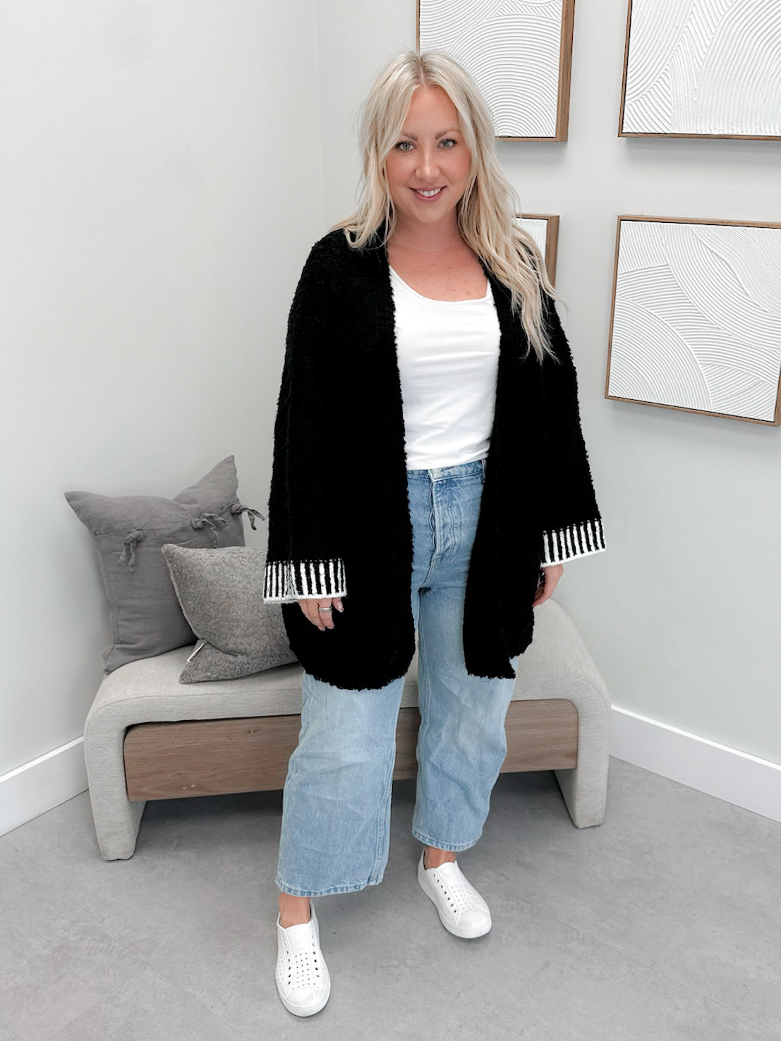 Nicks Cardigan in Black