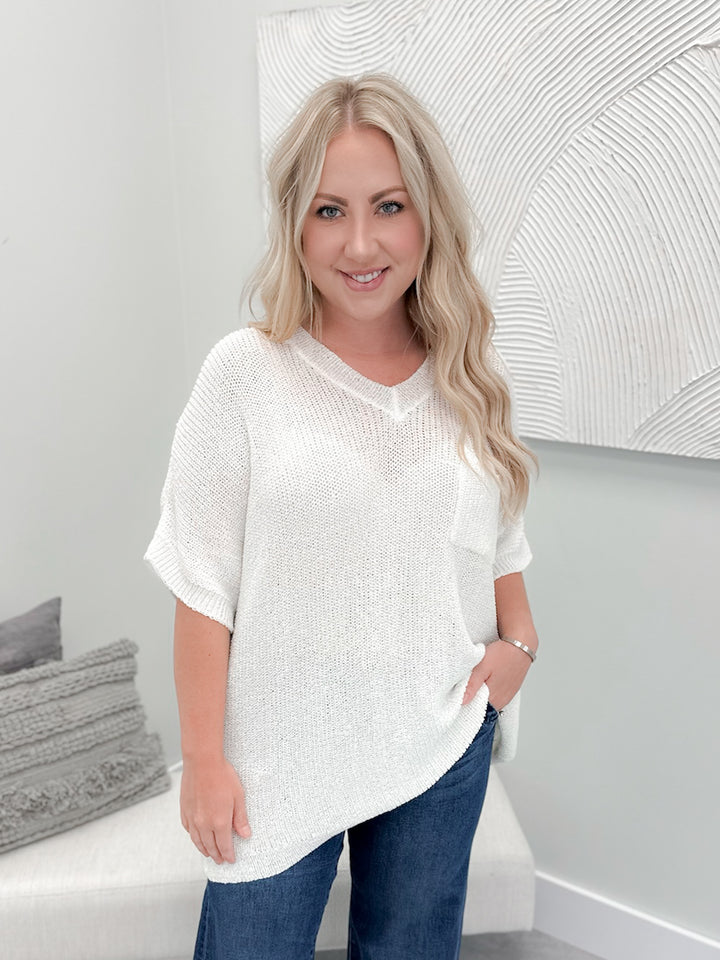 Abbie Sweater in Cream