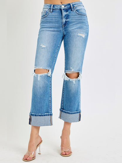Tonya Tummy Control Mid Rise Jean by Risen