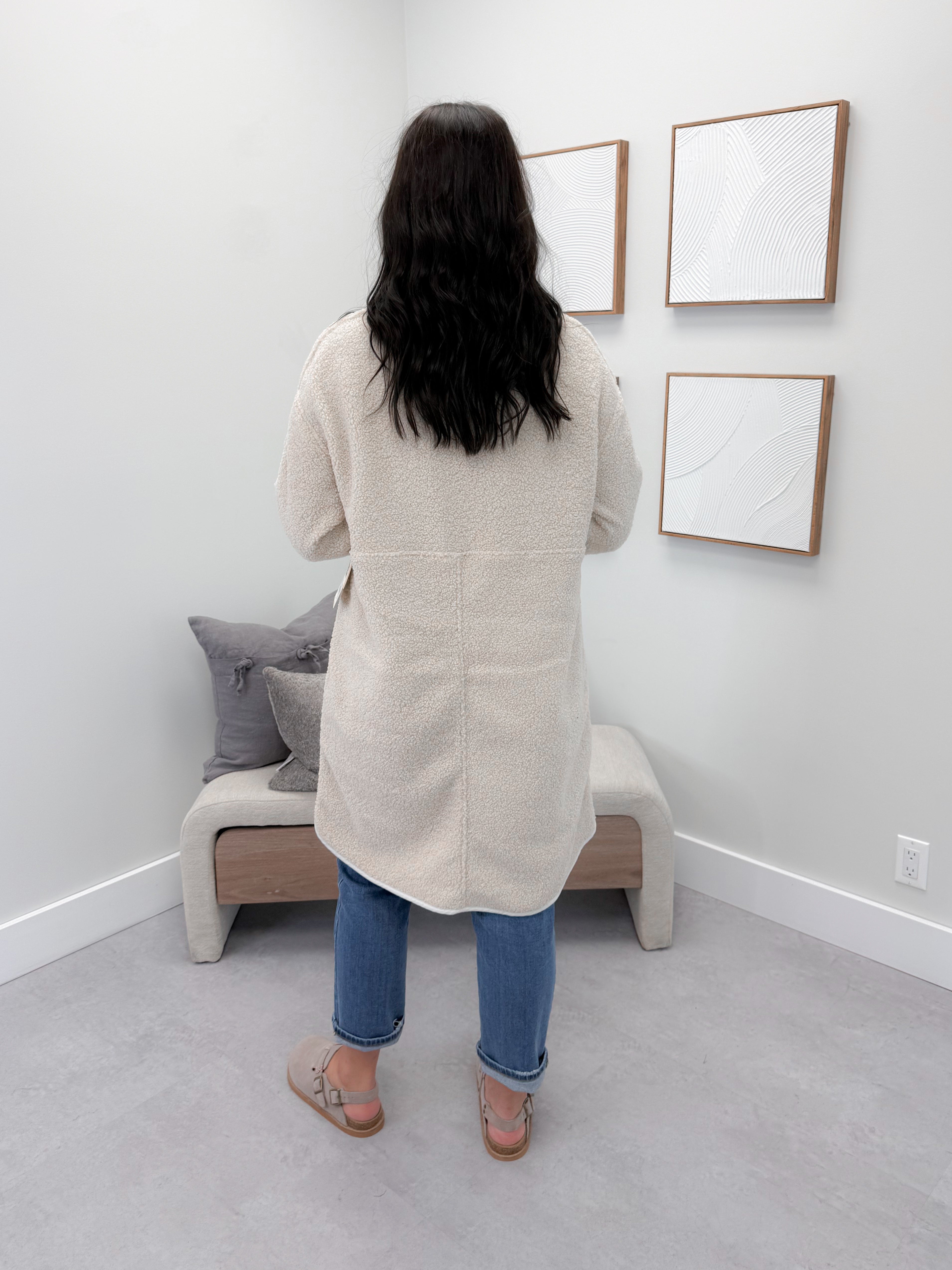 Canmore Long Jacket in Birch