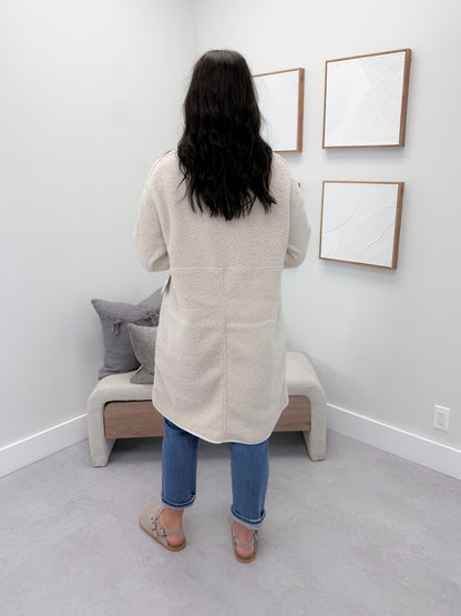 Canmore Long Jacket in Birch