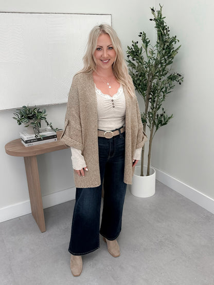 Bailey Cardigan in Mocha