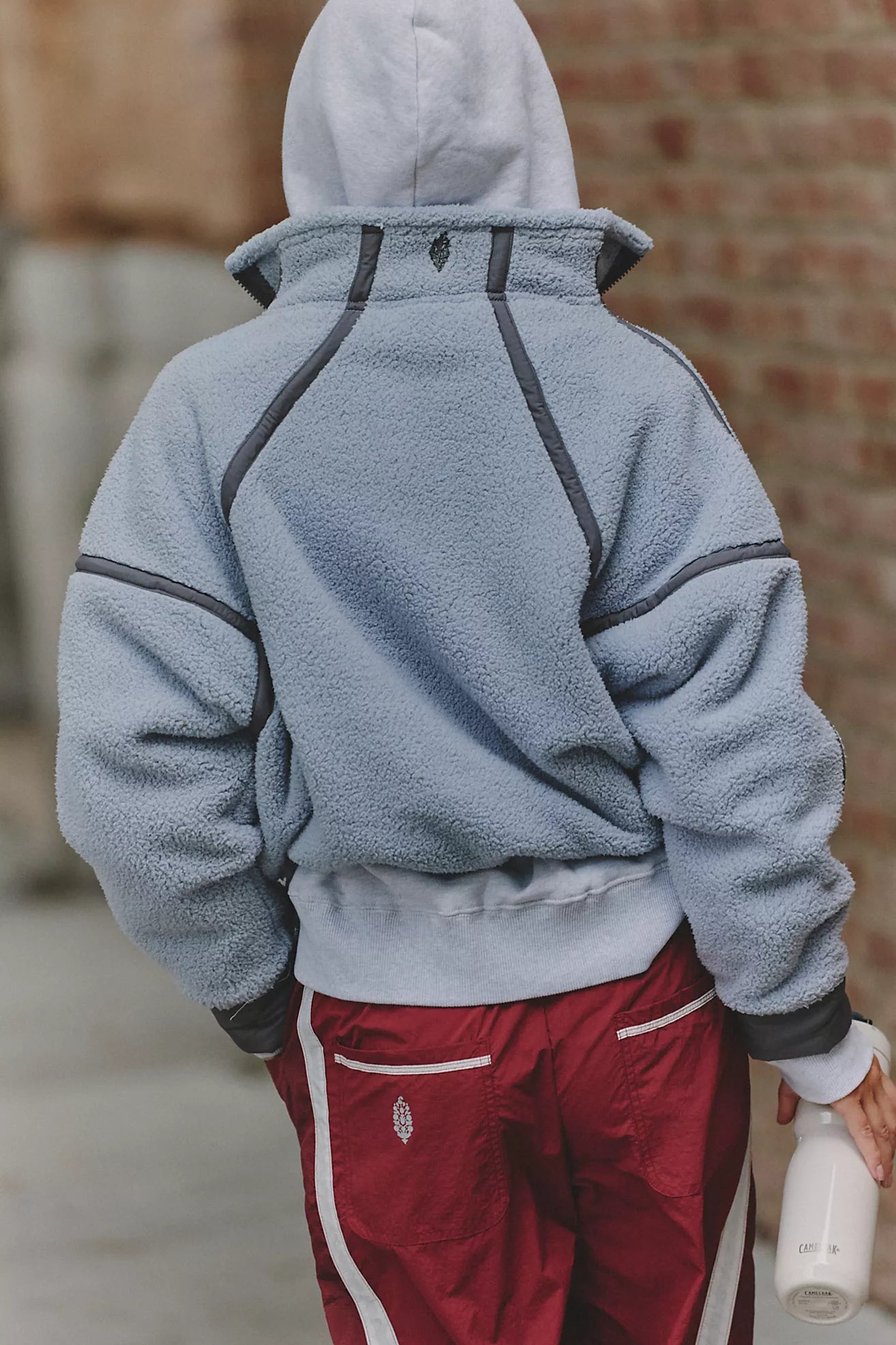 Mountain High Half Zip in Steel by Free People