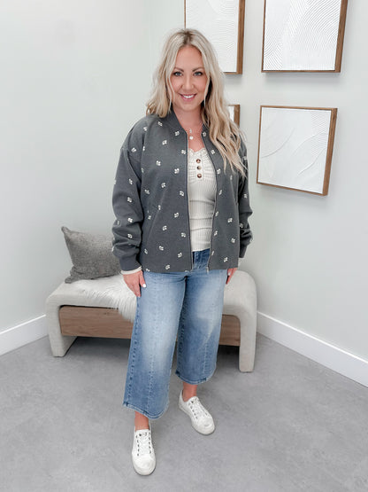 Fleur Jacket in Grey