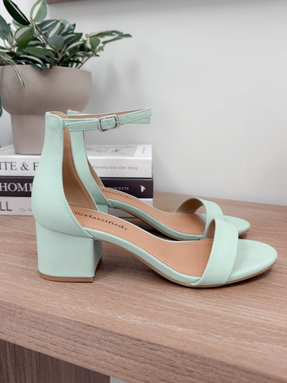 Weekend Heel in Mint