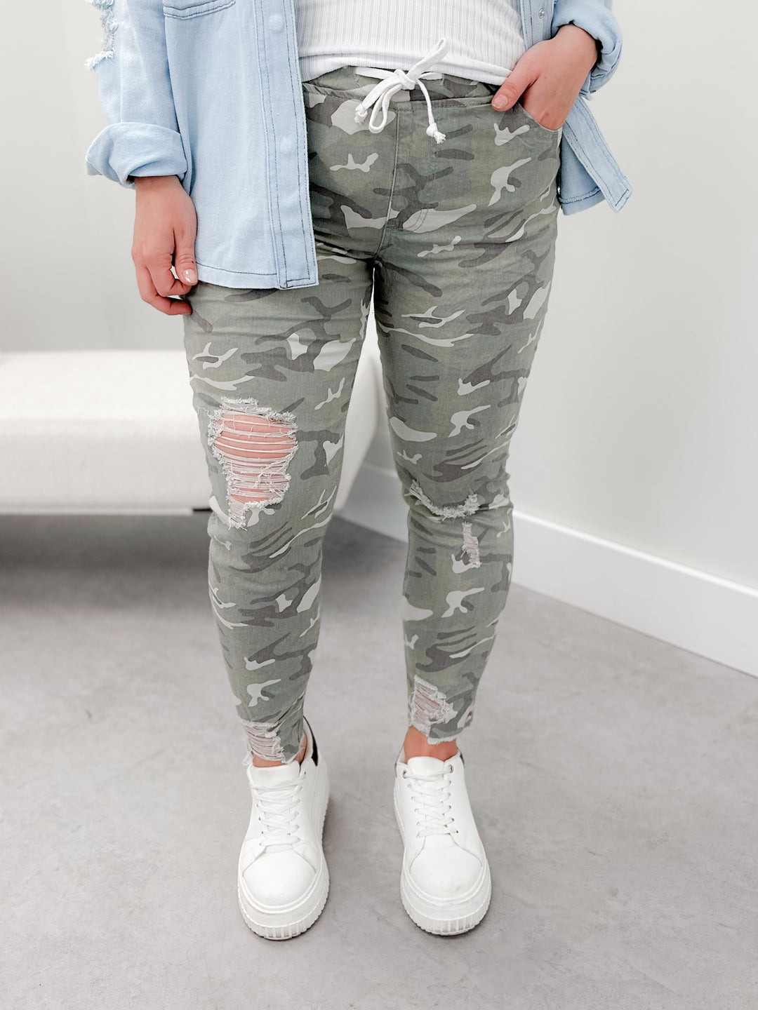 Clay Camo Joggers