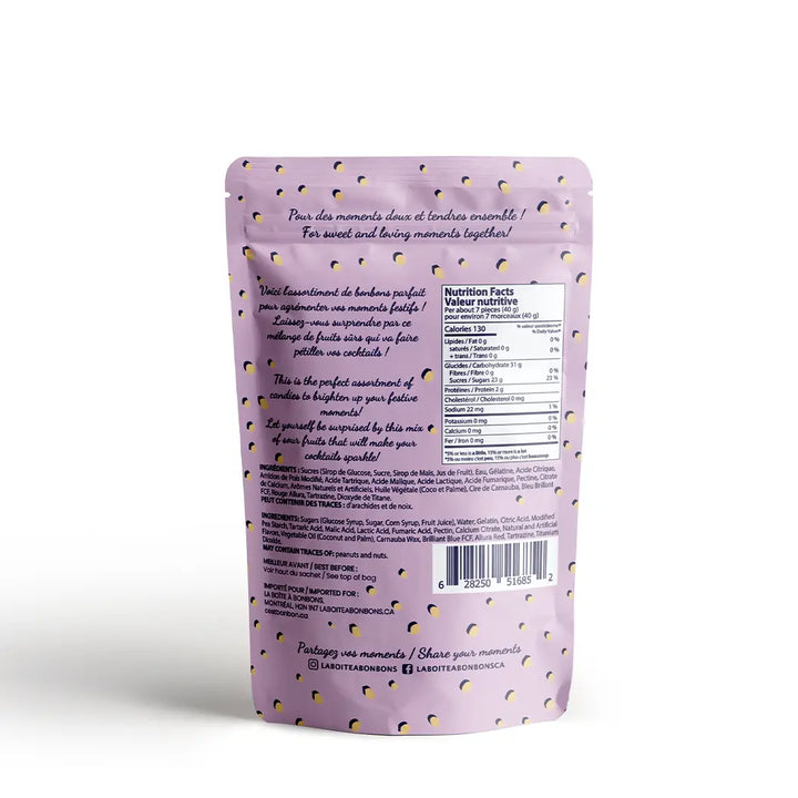 Sour Cocktail Gummy Candies by Bon Bon