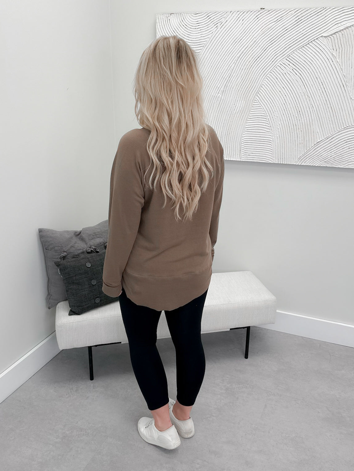 707 Long Sleeve in Cocoa by Twenty Nine The Label