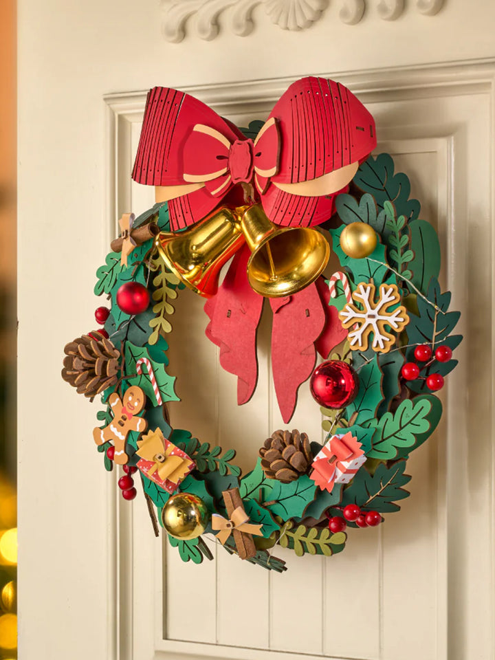 3D Puzzle Christmas Wreath