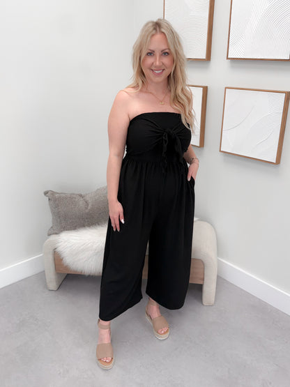 Tianna Romper in Black