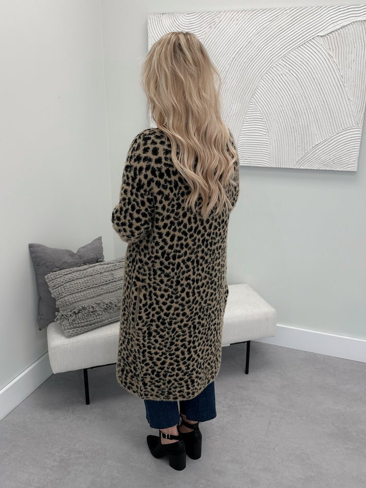 Koa Cardi in Cheetah