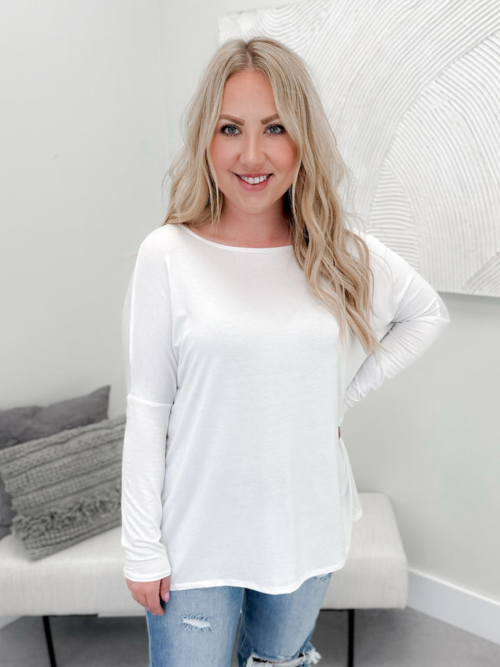 Shania Long Sleeve in Cloud