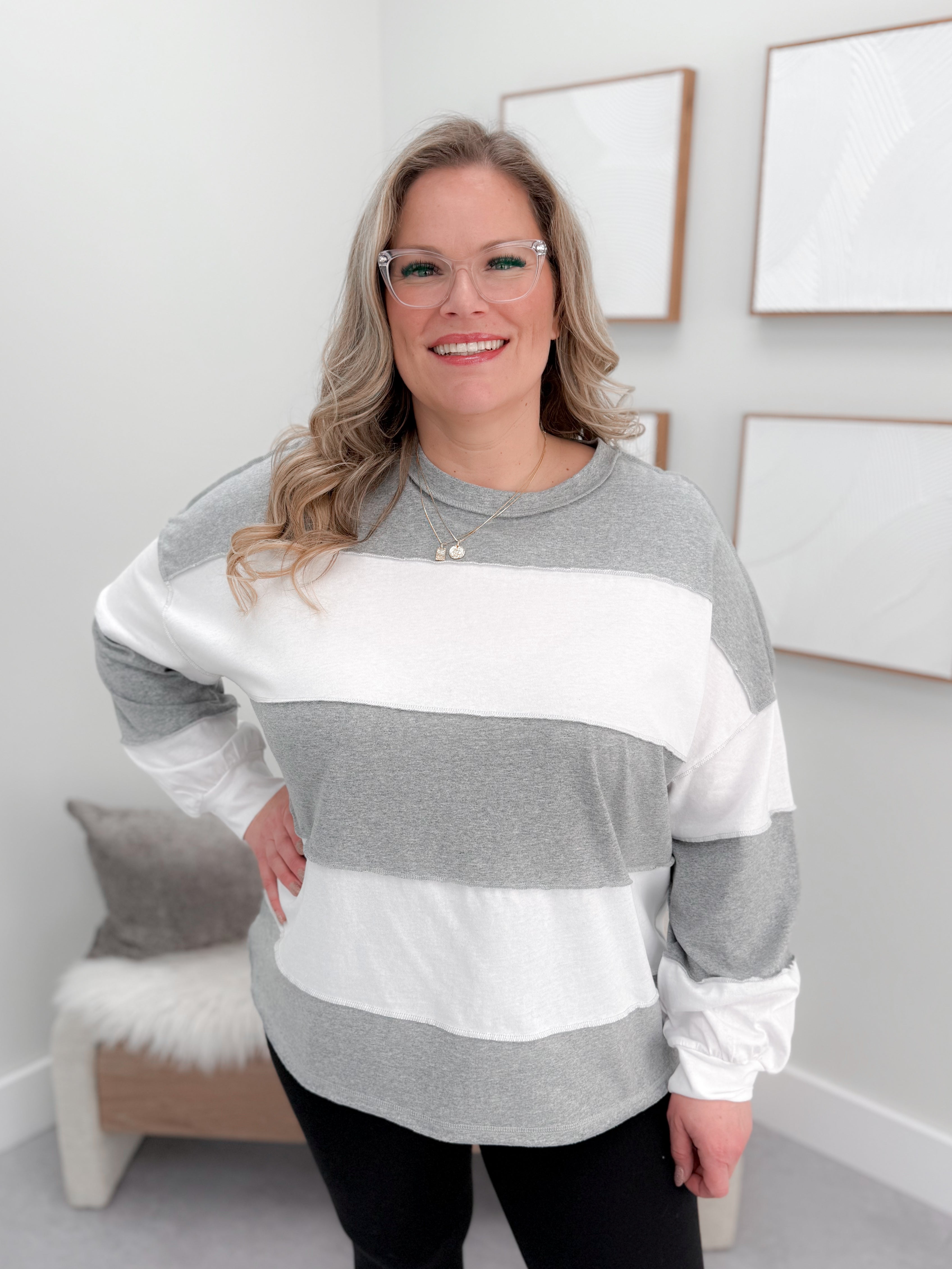 Finn Longsleeve in Grey