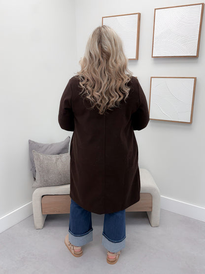 Landon Jacket in Dark Chocolate