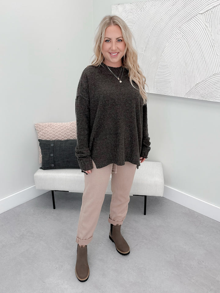 Misty Sweater in Chestnut