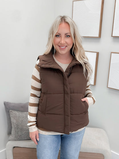Wanderer Vest in Brown
