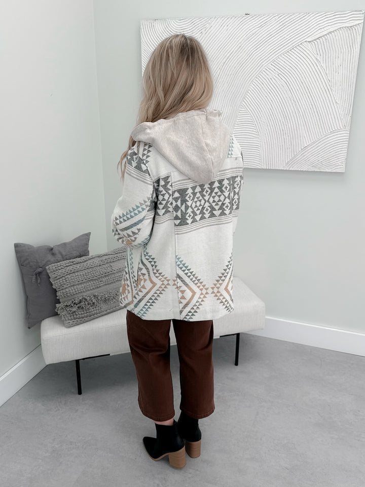 Wanderer Shacket in Aztec