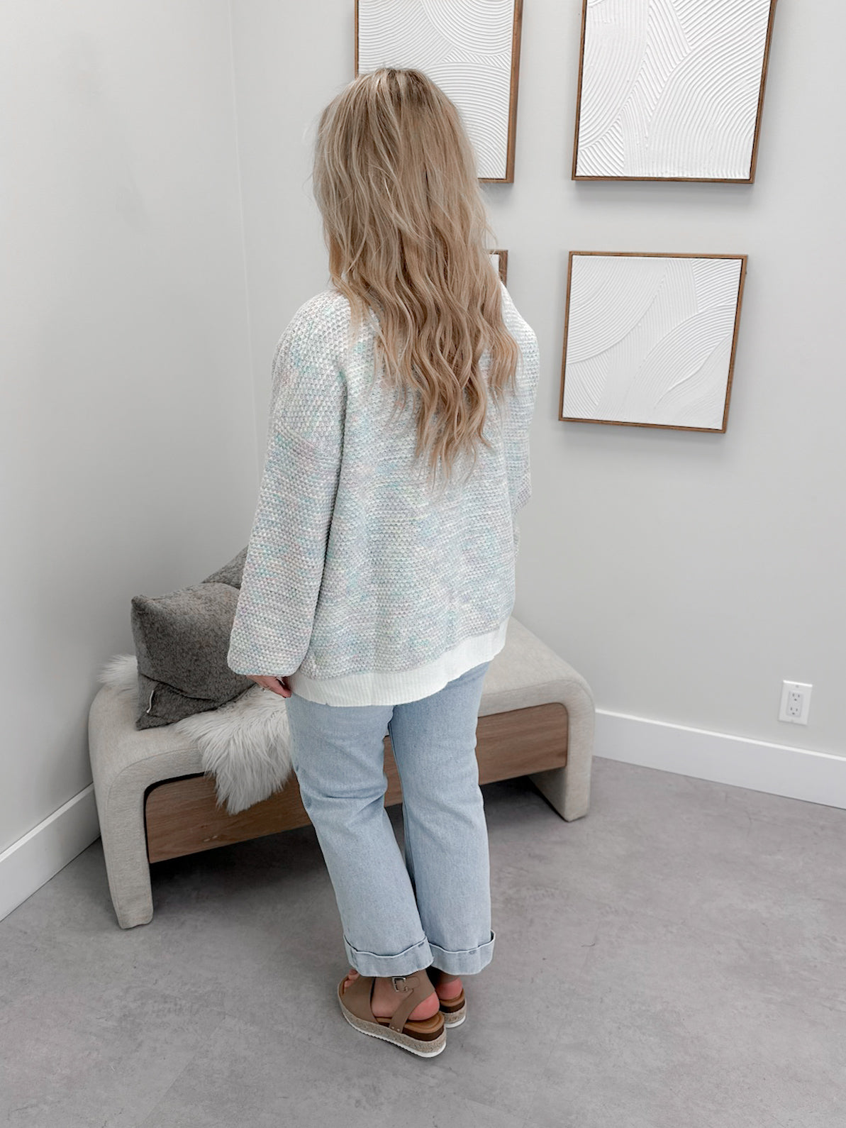 Abigail Cardigan in Rainbow