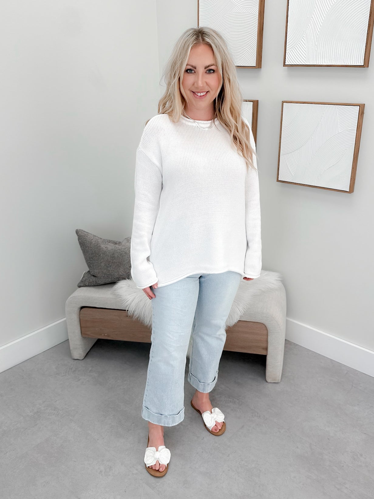 Arlett Sweater in Cloud