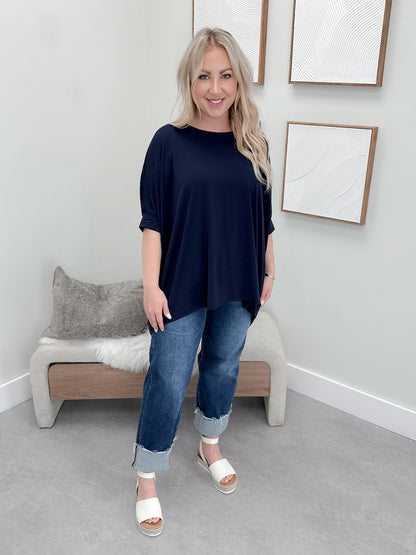 Lisa Top in Navy