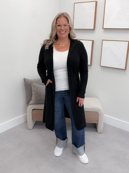 Outlaw Cardigan in Black