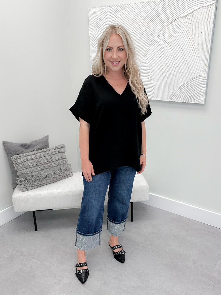 Tyra Blouse in Black