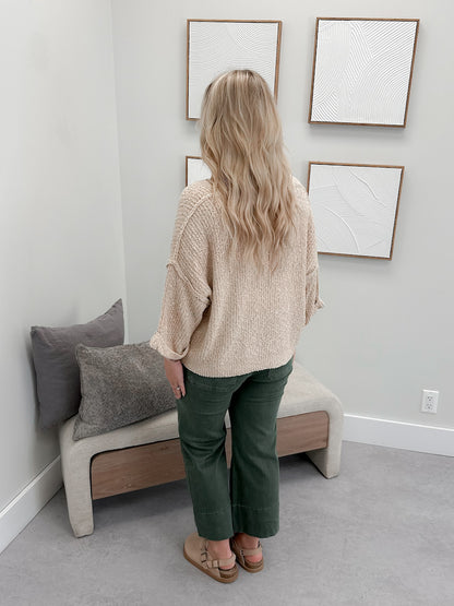 Echo Sweater in Beige