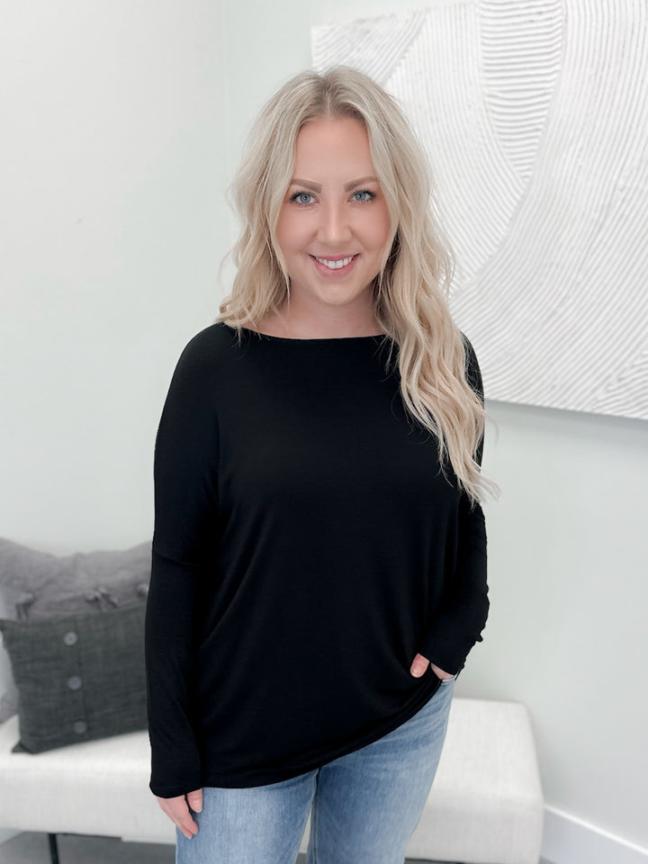 Shania Long Sleeve in Black
