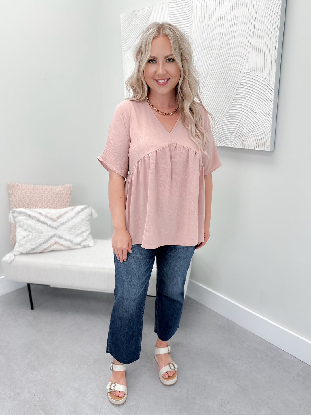 Tilly Top in Rosewood