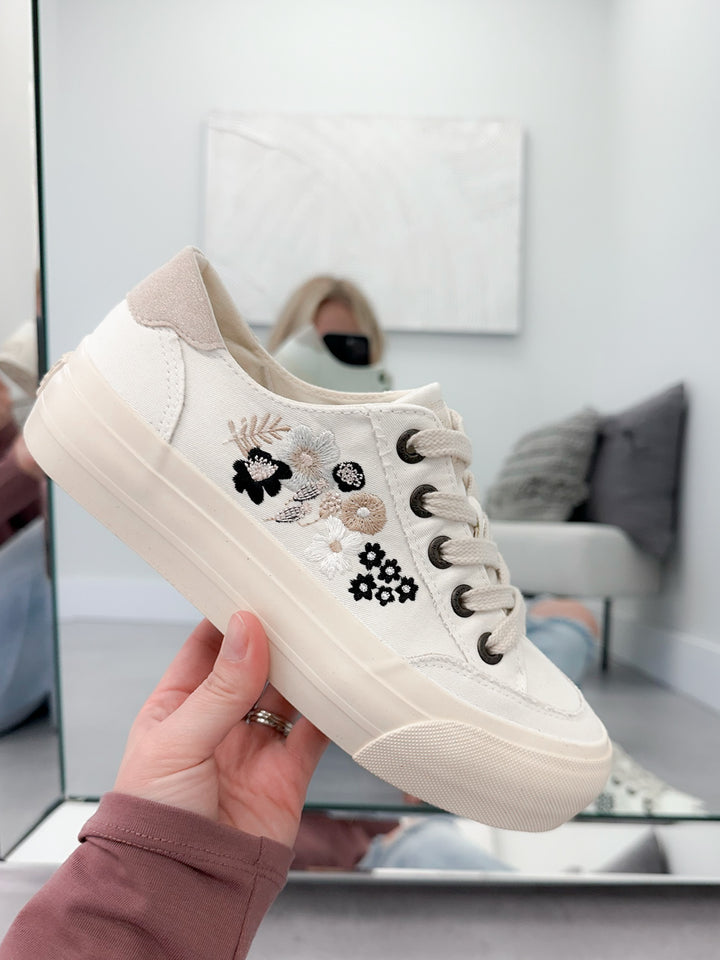 Sadie Sun Platform Sneaker in Desert by Blowfish
