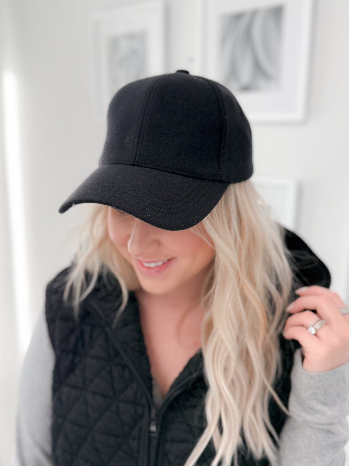 Wade Ball Cap in Black