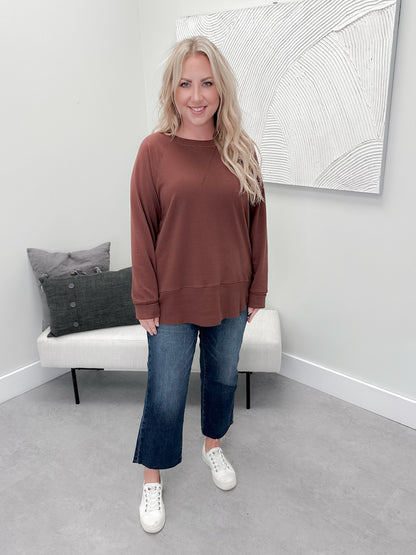 707 Long Sleeve in Cerise by Twenty Nine The Label