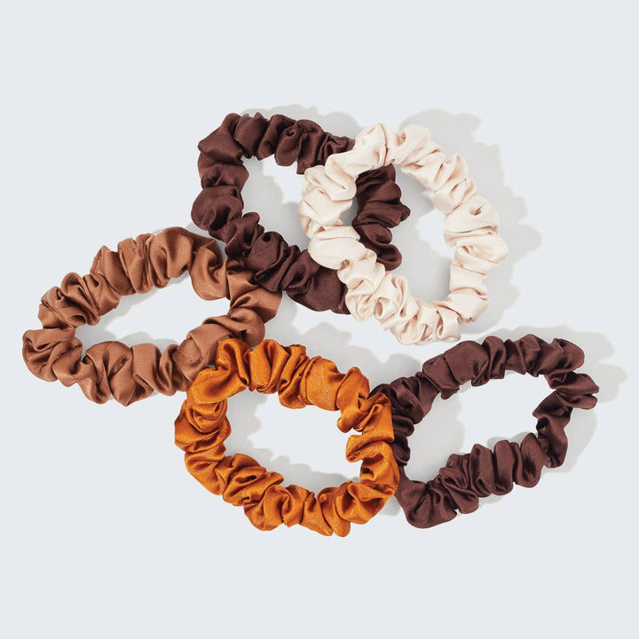 Ultra Petite Satin Scrunchies in Sedona by Kitsch