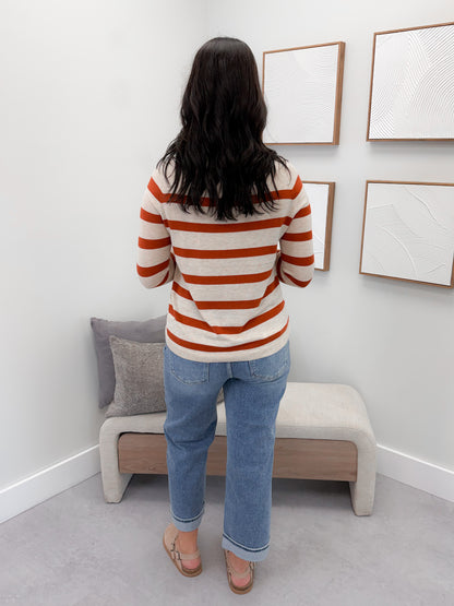 Jasper Sweater in Rust