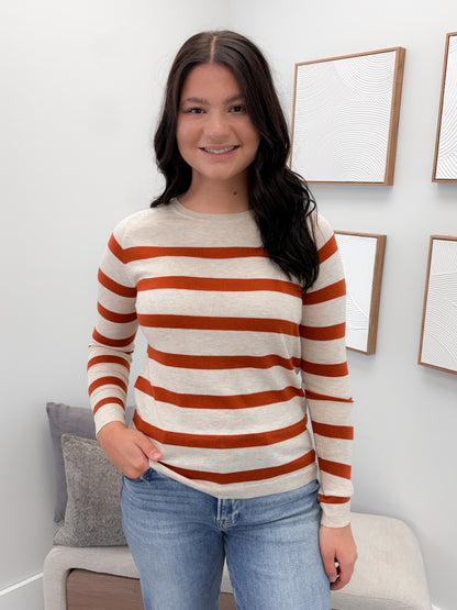 Jasper Sweater in Rust