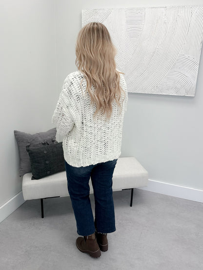 Ellie Cardigan in Cream