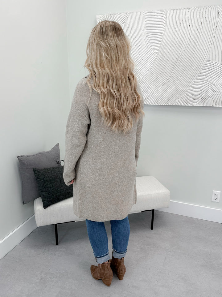 Sadie Cardi in Khaki