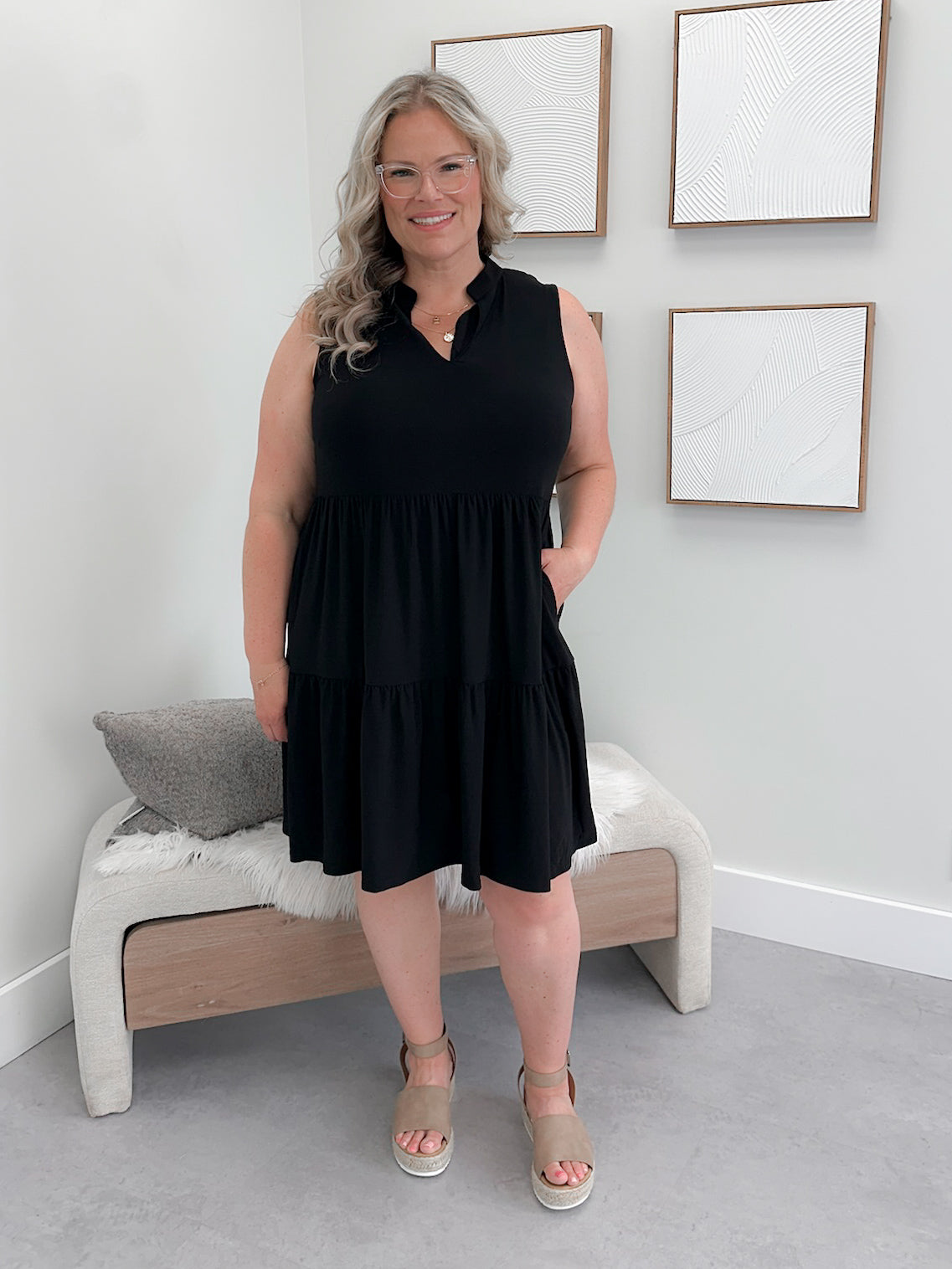 Sunkissed Dress in Black